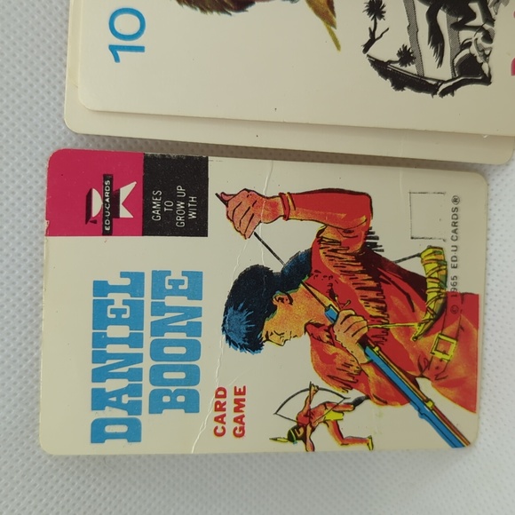 Daniel Boone Card Game - Vintage 1965 - Picture 4 of 8